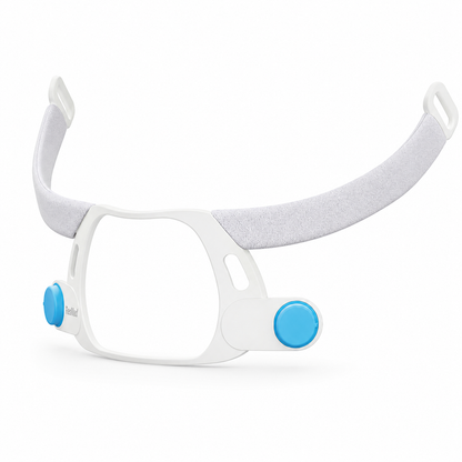 ResMed AirFit F40 replacement frame front angled view compatible with the AirFit F40 full face CPAP mask