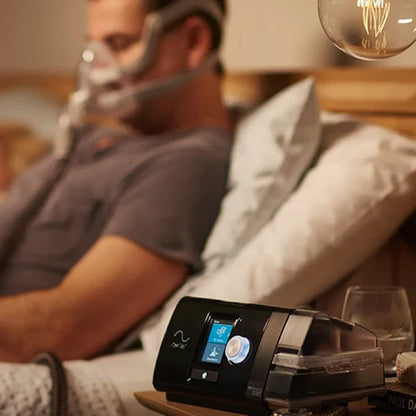 ResMed AirSense 10 AutoSet CPAP with AirFit F20 Mask, Heated Humidifier & ClimateLineAir Tube