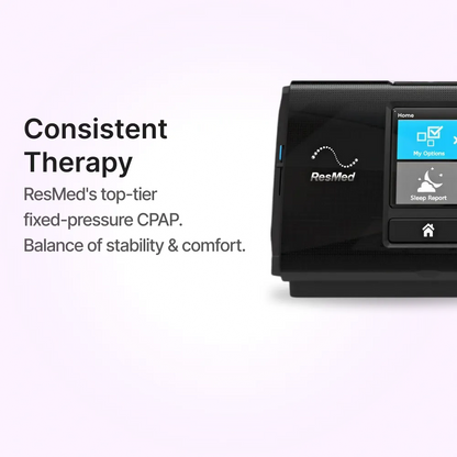 ResMed AirSense 10 AutoSet CPAP with AirFit F20 Mask, Heated Humidifier & ClimateLineAir Tube
